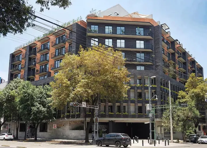 Apartment In Roma, Cdmx - Pool, Rooftop & Parking *