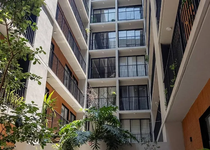 In Roma, Cdmx - Pool, Rooftop & Parking Apartment Mexiko-Stadt